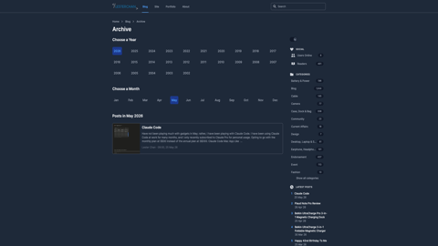 Lester Chan's Website 5.0 - Screenshot #7