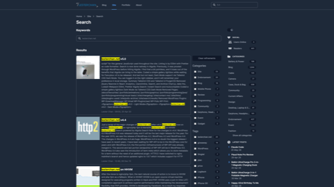 Lester Chan's Website 5.0 - Screenshot #4